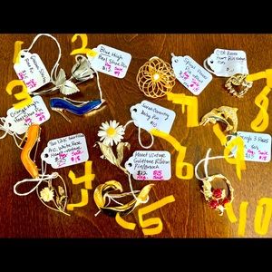 Vintage Pins Your Choice $8-16